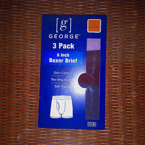 george 3pk L boxer brief - Picture 4 of 5
